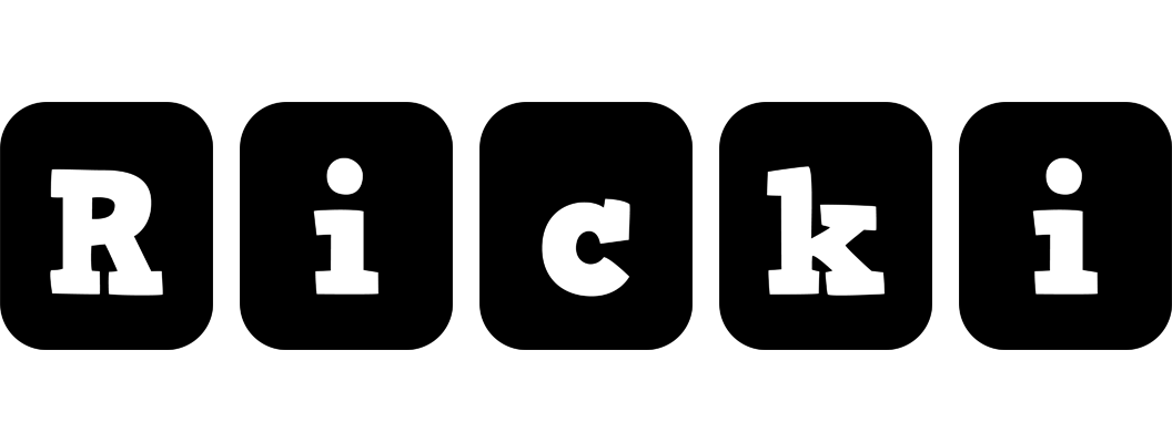 Ricki box logo