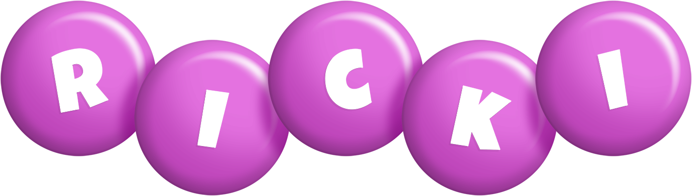 Ricki candy-purple logo