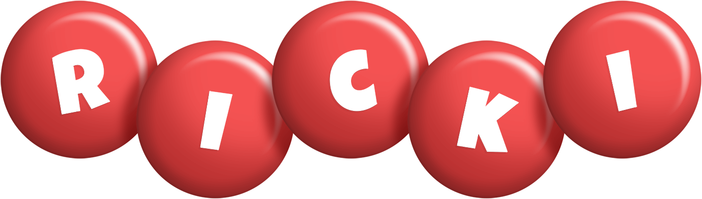 Ricki candy-red logo