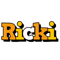 Ricki cartoon logo