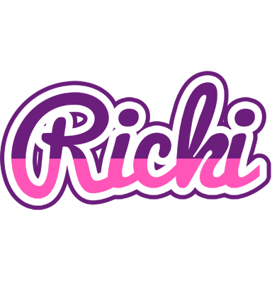 Ricki cheerful logo