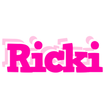 Ricki dancing logo