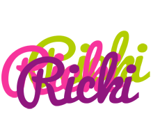 Ricki flowers logo