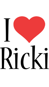 Ricki i-love logo