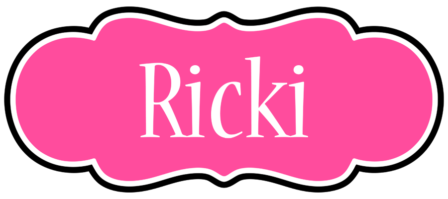 Ricki invitation logo