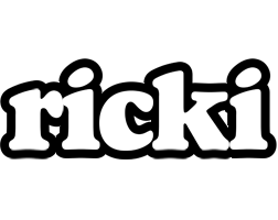 Ricki panda logo