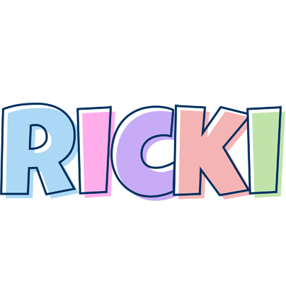 Ricki pastel logo