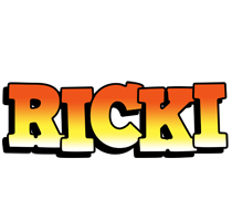 Ricki sunset logo