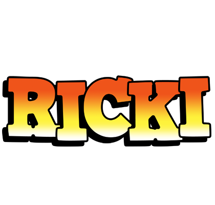 Ricki sunset logo