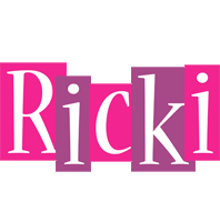 Ricki whine logo