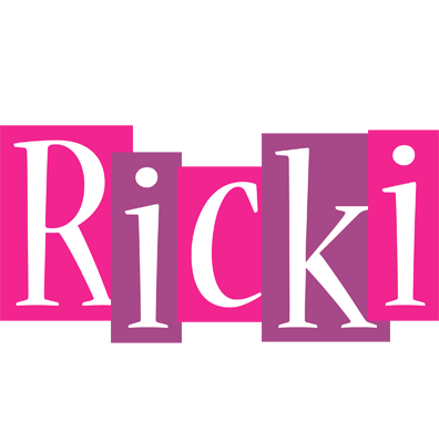 Ricki whine logo