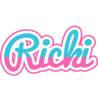 Ricki woman logo