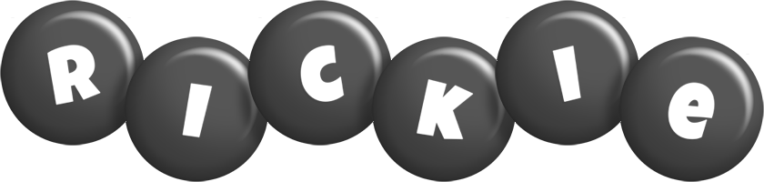 Rickie candy-black logo