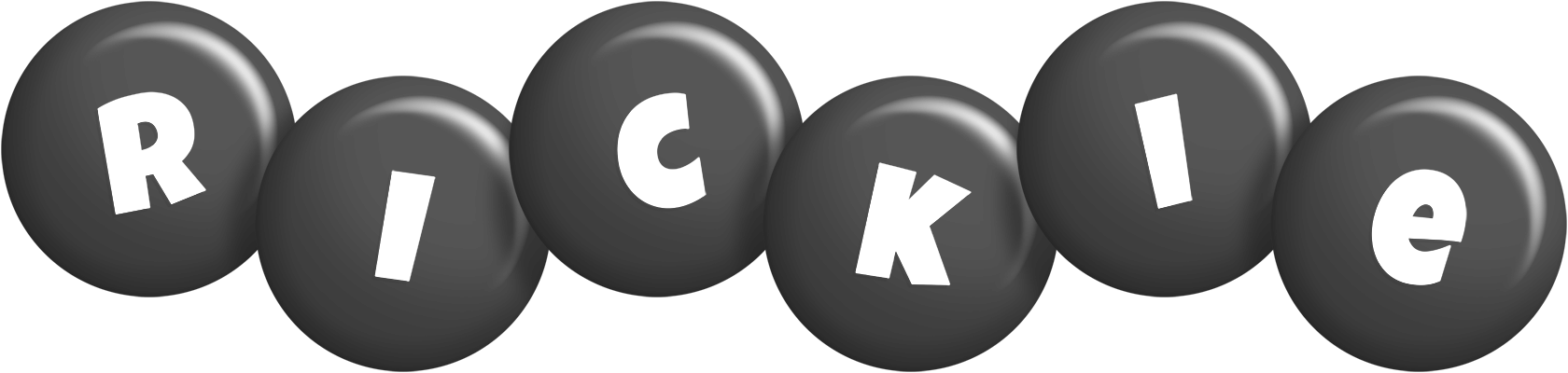 Rickie candy-black logo