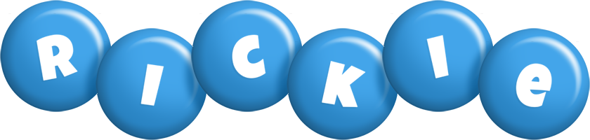 Rickie candy-blue logo
