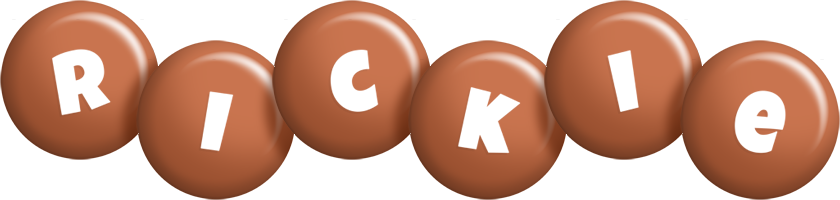 Rickie candy-brown logo