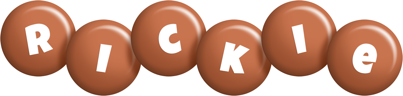 Rickie candy-brown logo