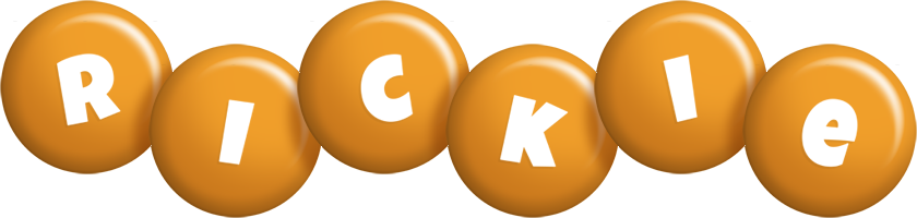 Rickie candy-orange logo