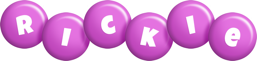 Rickie candy-purple logo