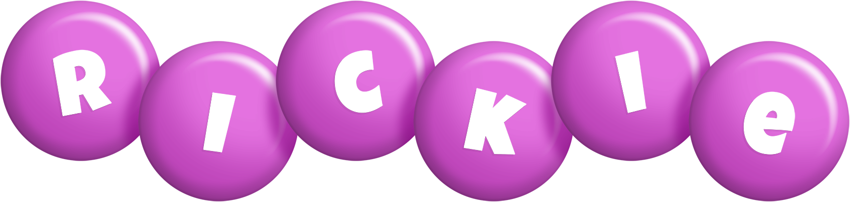 Rickie candy-purple logo