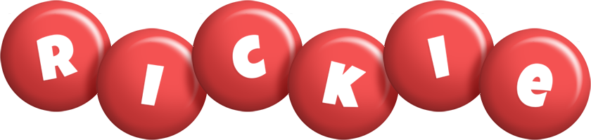 Rickie candy-red logo
