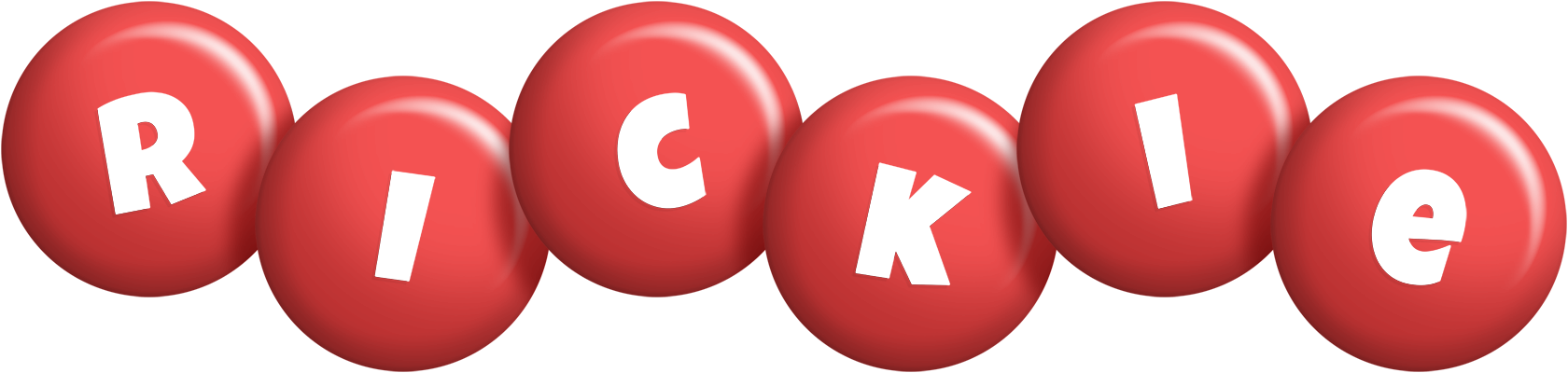 Rickie candy-red logo
