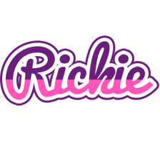 Rickie cheerful logo