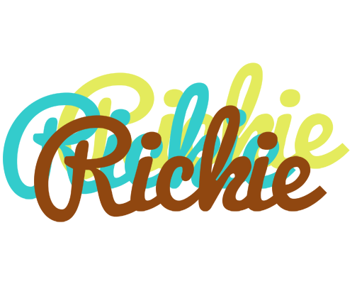 Rickie cupcake logo