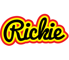 Rickie flaming logo