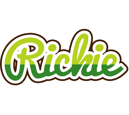 Rickie golfing logo