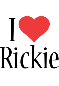 Rickie i-love logo