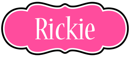 Rickie invitation logo