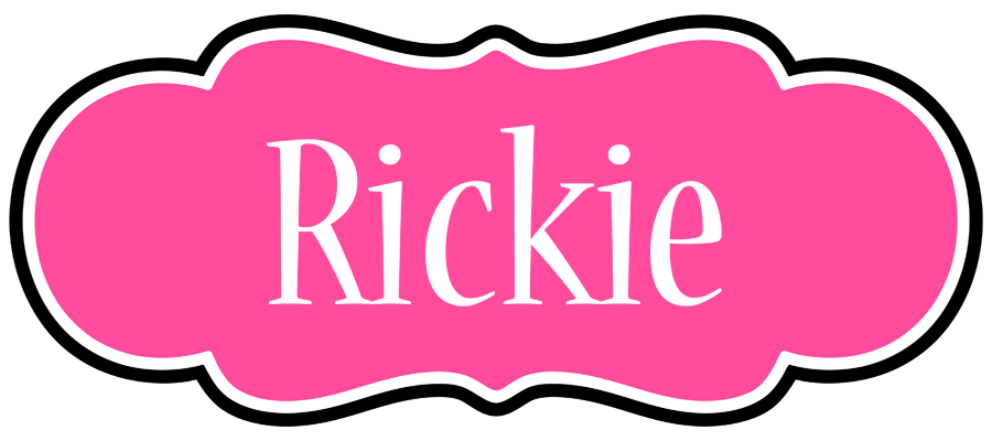 Rickie invitation logo
