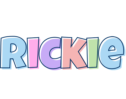 Rickie pastel logo