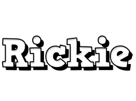 Rickie snowing logo