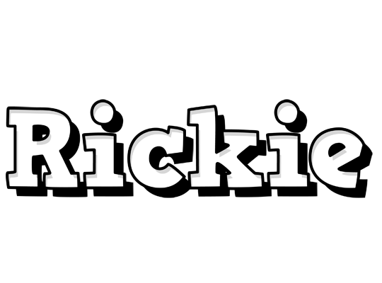 Rickie snowing logo