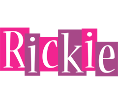 Rickie whine logo