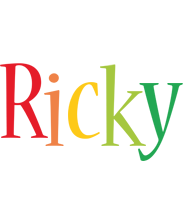 Ricky birthday logo