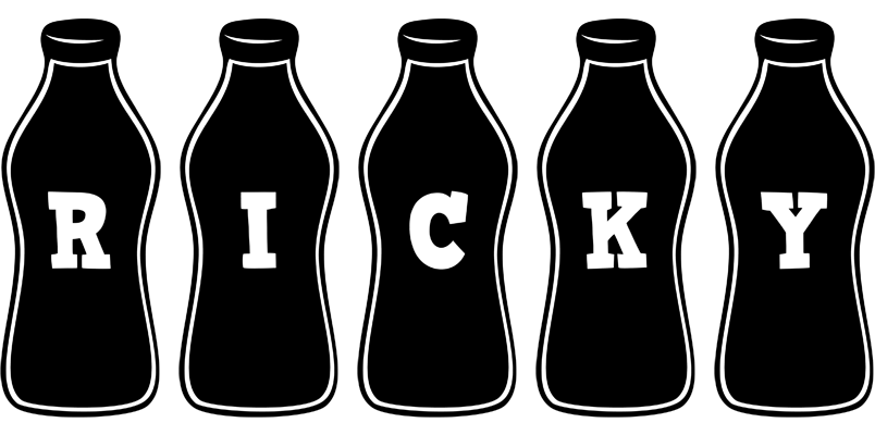 Ricky bottle logo