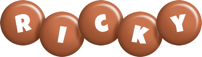 Ricky candy-brown logo