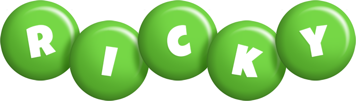 Ricky candy-green logo