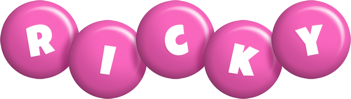 Ricky candy-pink logo