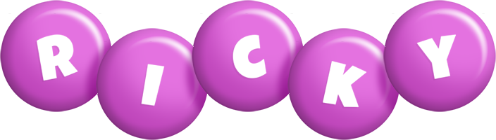 Ricky candy-purple logo