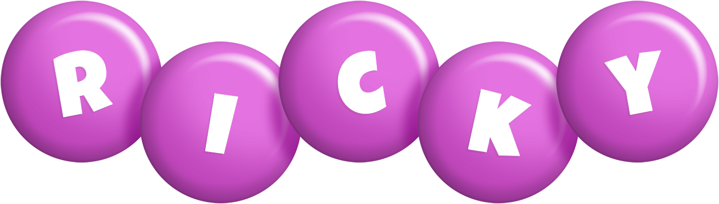 Ricky candy-purple logo