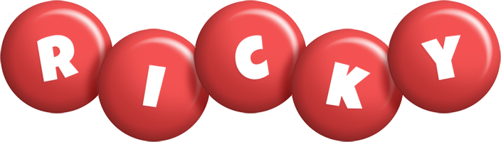 Ricky candy-red logo