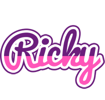 Ricky cheerful logo