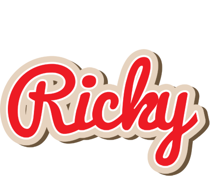 Ricky chocolate logo