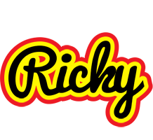 Ricky flaming logo