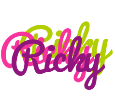 Ricky flowers logo