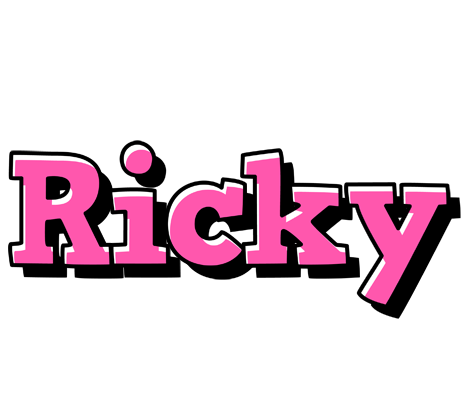 Ricky girlish logo